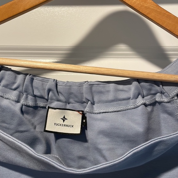 Tuckernuck Miranda Off-shoulder Top, French Blue M - Picture 9 of 12